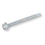 Hexagon head drilling screw with flange
